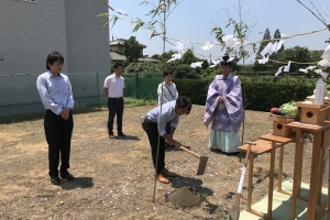 「大事な地鎮祭」