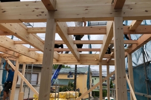 無事に上棟です♪