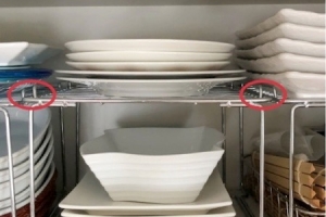 収納スペースを有効に使う!コの字ラックのすすめ