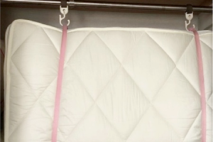 押入れがなくてもOK! クローゼットに客用布団を収納する方法