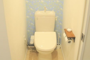 掃除がしやすいトイレ収納