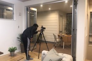 カメラマンに撮影してもらいました♪