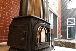 稲毛N様邸 暖炉火入れ式!