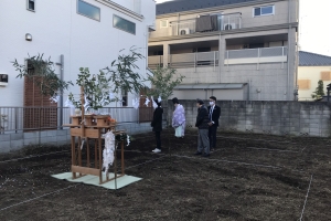 東京都板橋区Y様邸 地鎮祭