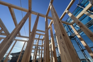 船橋市K様邸 上棟の様子