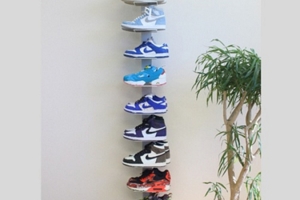飾るように収納する、見せる靴収納