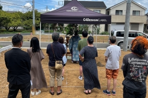 八千代市 K様邸 地鎮祭の様子